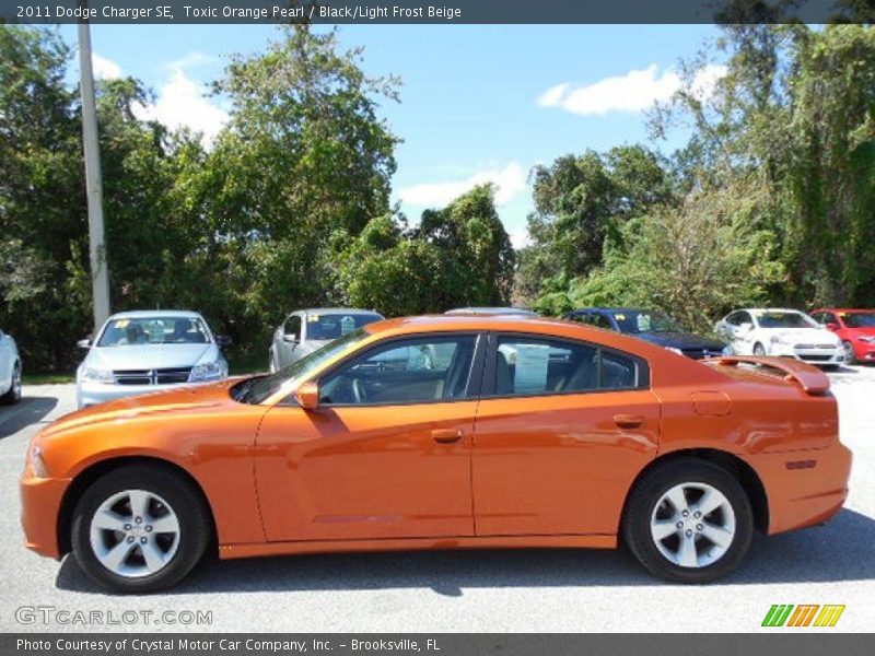  2011 Charger SE Toxic Orange Pearl