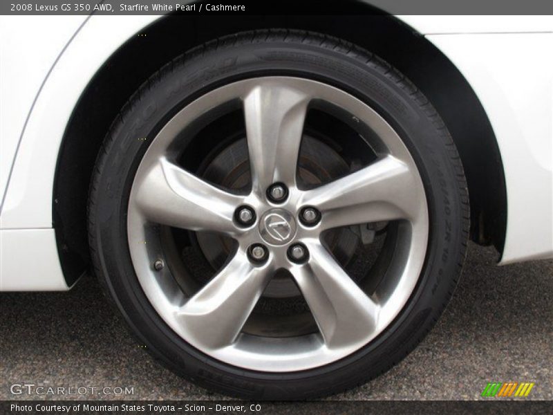  2008 GS 350 AWD Wheel