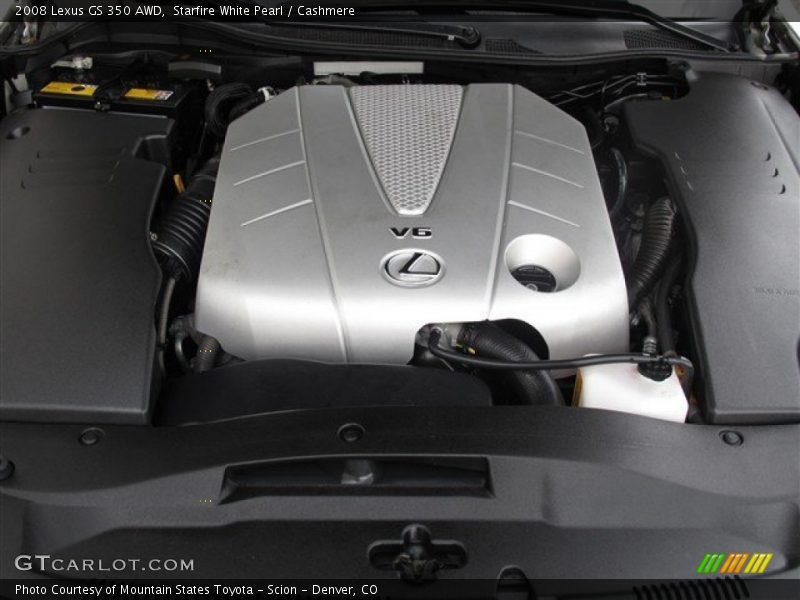  2008 GS 350 AWD Engine - 3.5 Liter DOHC 24-Valve VVT-i V6