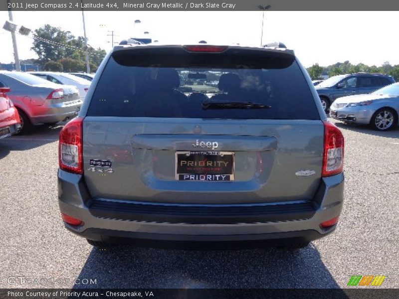 Mineral Gray Metallic / Dark Slate Gray 2011 Jeep Compass 2.4 Latitude 4x4