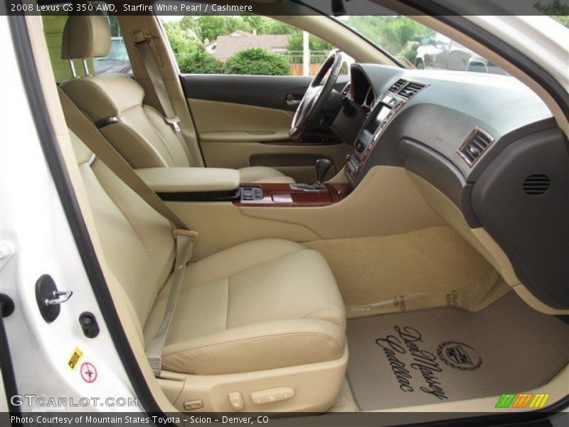 Starfire White Pearl / Cashmere 2008 Lexus GS 350 AWD