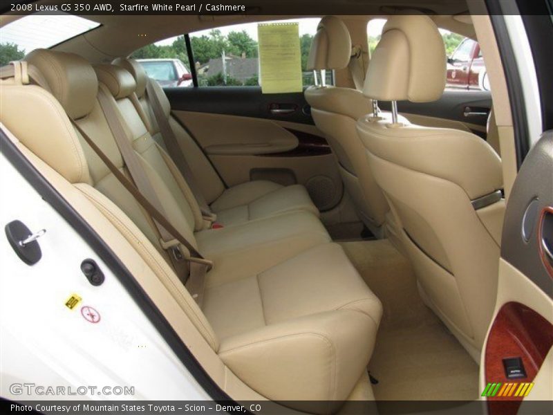 Starfire White Pearl / Cashmere 2008 Lexus GS 350 AWD