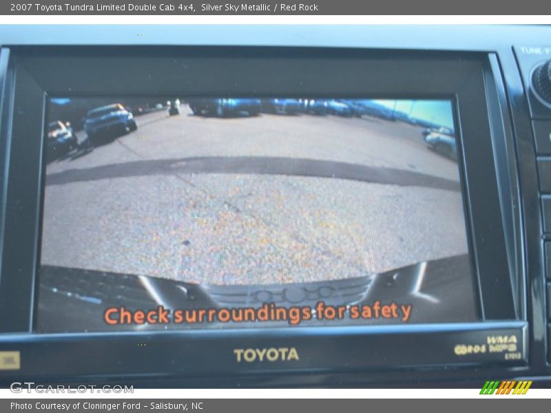 Silver Sky Metallic / Red Rock 2007 Toyota Tundra Limited Double Cab 4x4