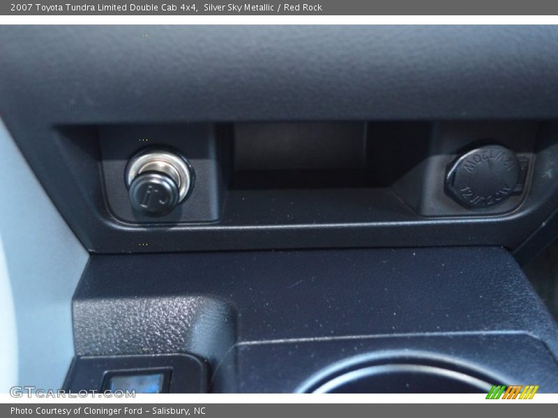 Silver Sky Metallic / Red Rock 2007 Toyota Tundra Limited Double Cab 4x4