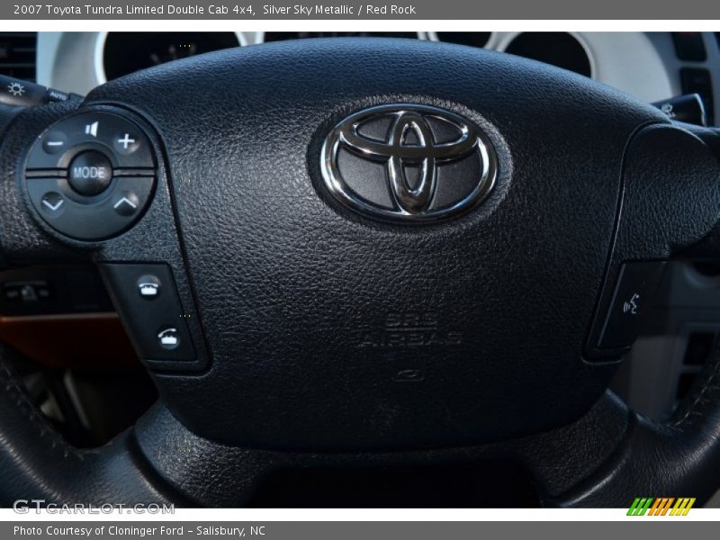 Silver Sky Metallic / Red Rock 2007 Toyota Tundra Limited Double Cab 4x4