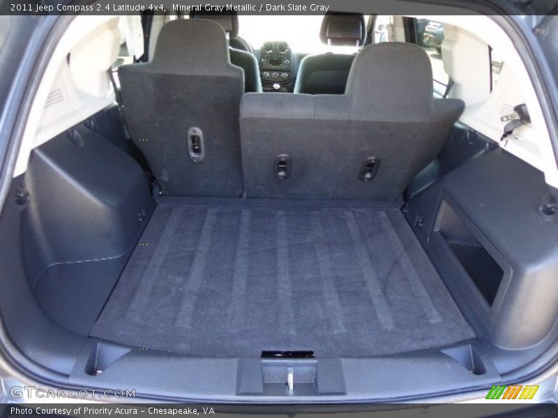 Mineral Gray Metallic / Dark Slate Gray 2011 Jeep Compass 2.4 Latitude 4x4