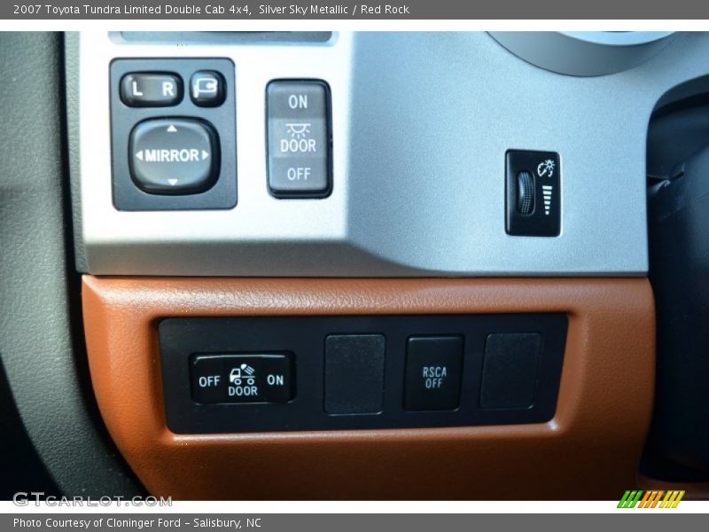Silver Sky Metallic / Red Rock 2007 Toyota Tundra Limited Double Cab 4x4