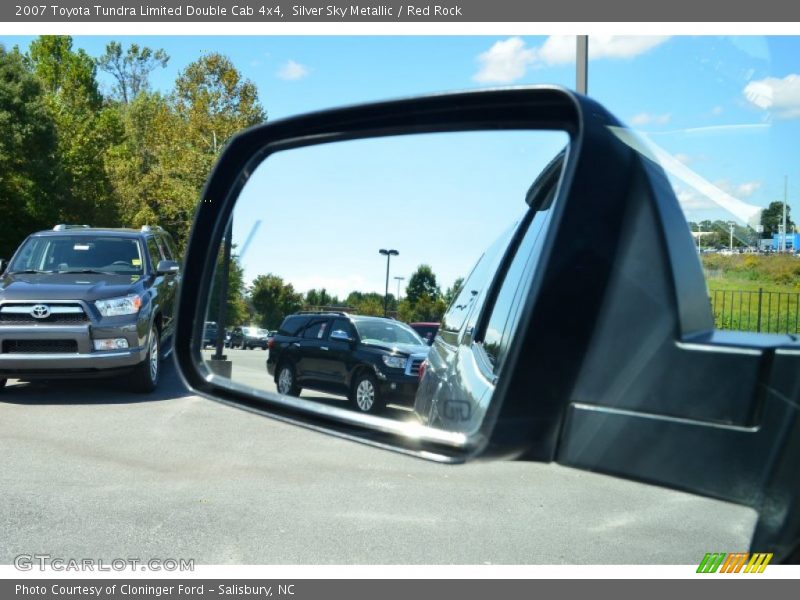 Silver Sky Metallic / Red Rock 2007 Toyota Tundra Limited Double Cab 4x4