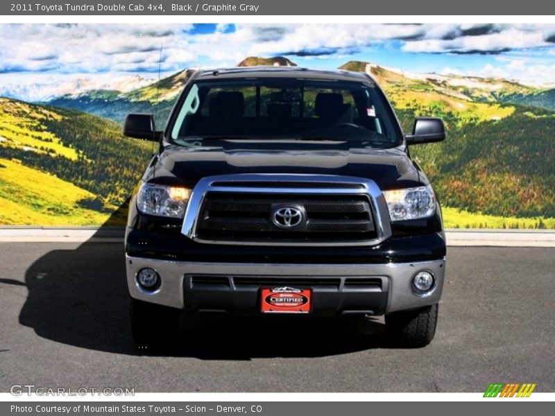 Black / Graphite Gray 2011 Toyota Tundra Double Cab 4x4