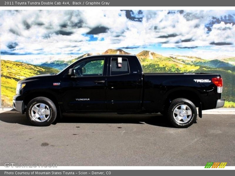 Black / Graphite Gray 2011 Toyota Tundra Double Cab 4x4
