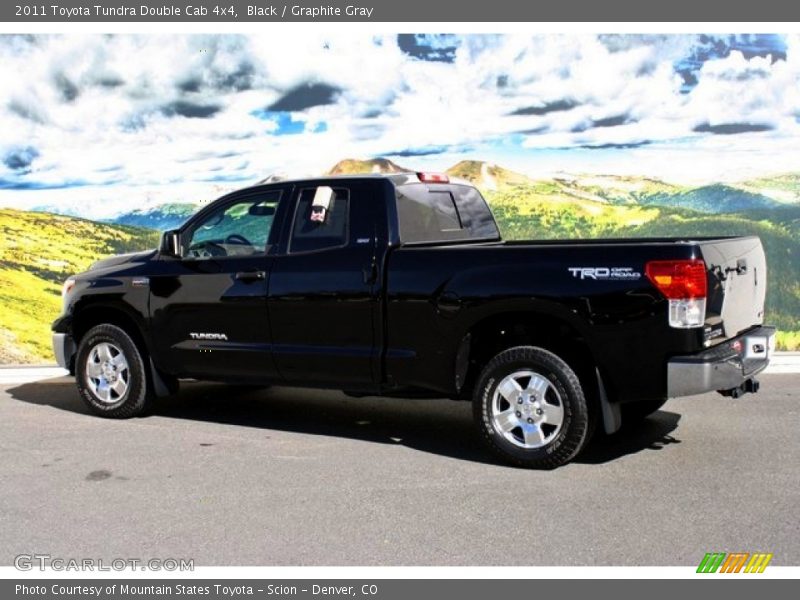 Black / Graphite Gray 2011 Toyota Tundra Double Cab 4x4