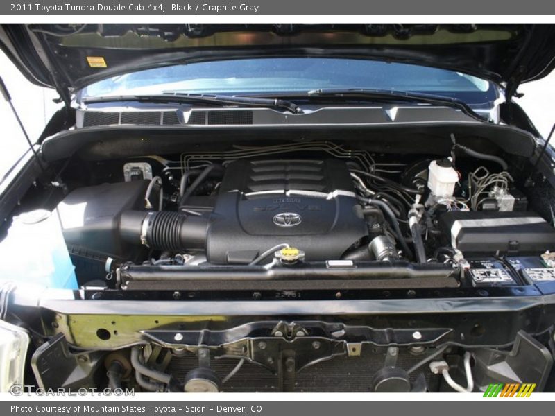 Black / Graphite Gray 2011 Toyota Tundra Double Cab 4x4