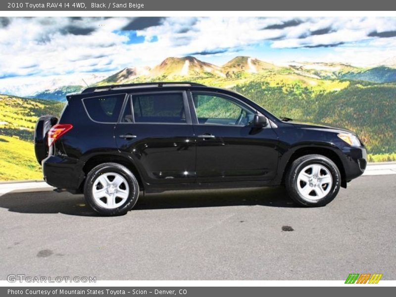 Black / Sand Beige 2010 Toyota RAV4 I4 4WD