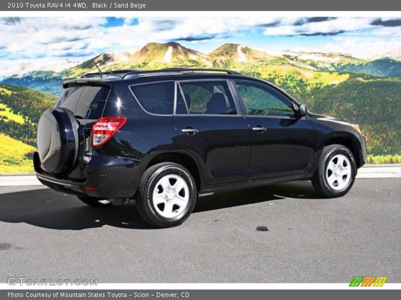 Black / Sand Beige 2010 Toyota RAV4 I4 4WD