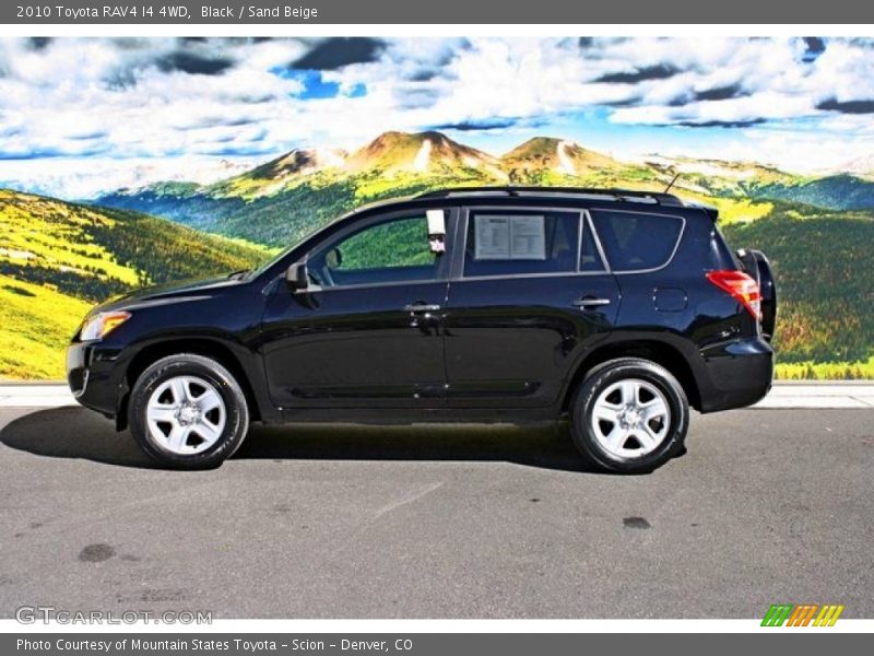 Black / Sand Beige 2010 Toyota RAV4 I4 4WD
