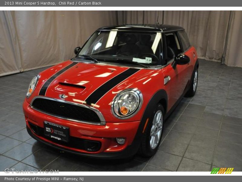 Chili Red / Carbon Black 2013 Mini Cooper S Hardtop