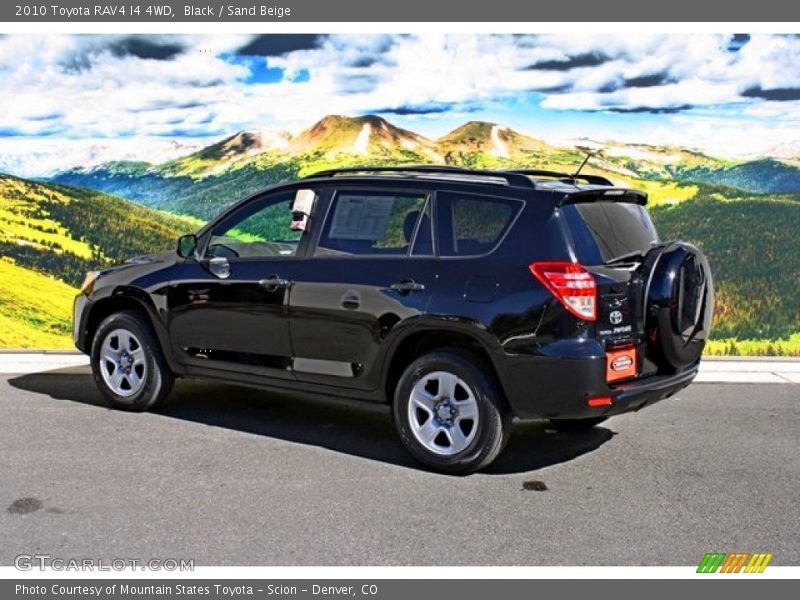 Black / Sand Beige 2010 Toyota RAV4 I4 4WD