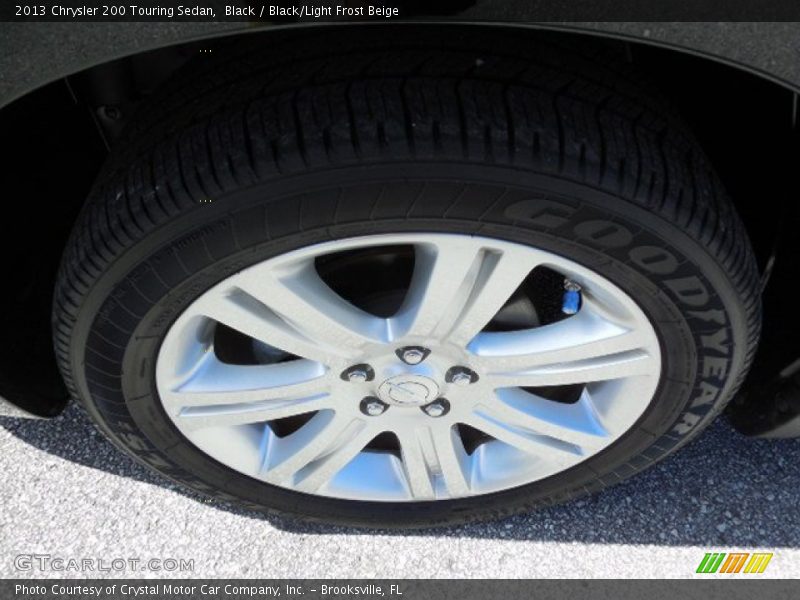 Black / Black/Light Frost Beige 2013 Chrysler 200 Touring Sedan