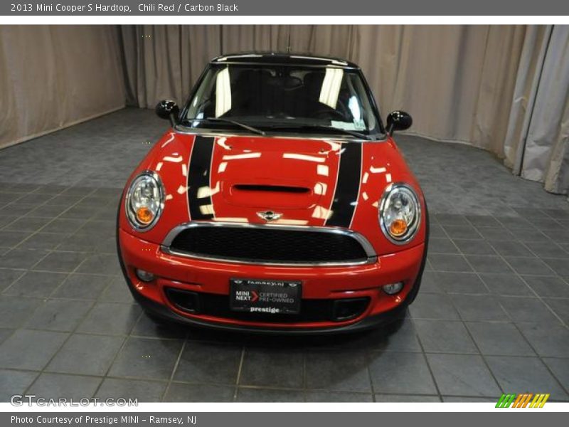 Chili Red / Carbon Black 2013 Mini Cooper S Hardtop
