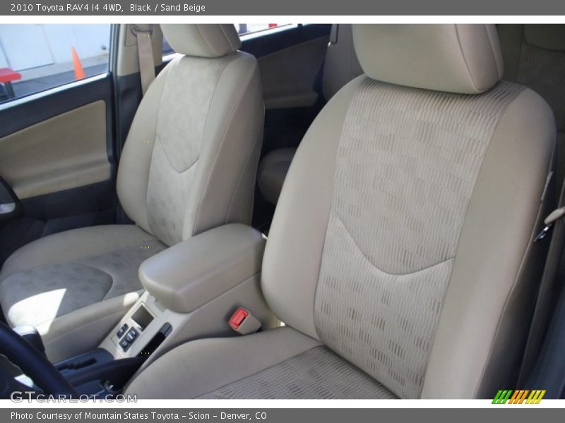 Black / Sand Beige 2010 Toyota RAV4 I4 4WD