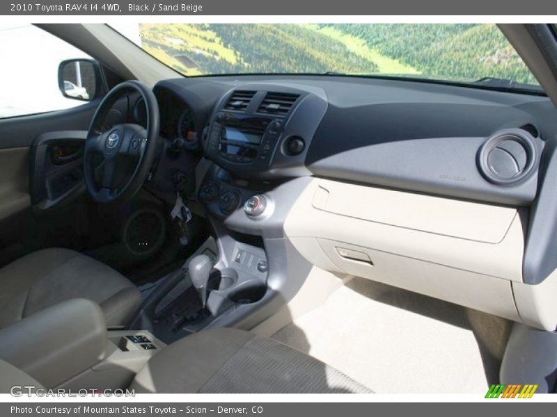 Black / Sand Beige 2010 Toyota RAV4 I4 4WD