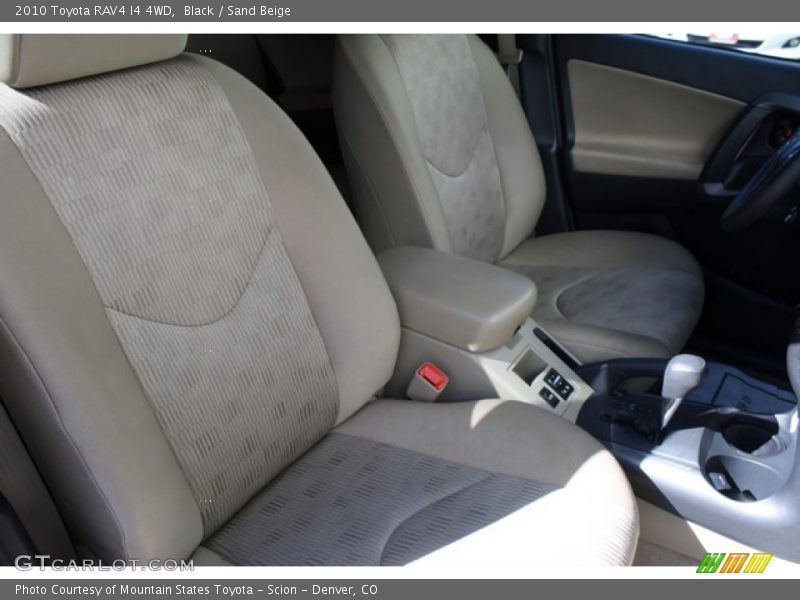 Black / Sand Beige 2010 Toyota RAV4 I4 4WD