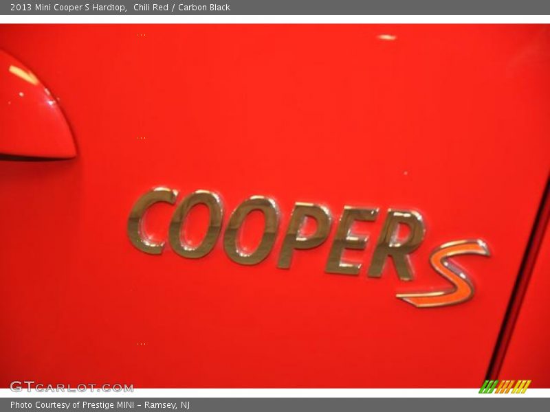 Chili Red / Carbon Black 2013 Mini Cooper S Hardtop