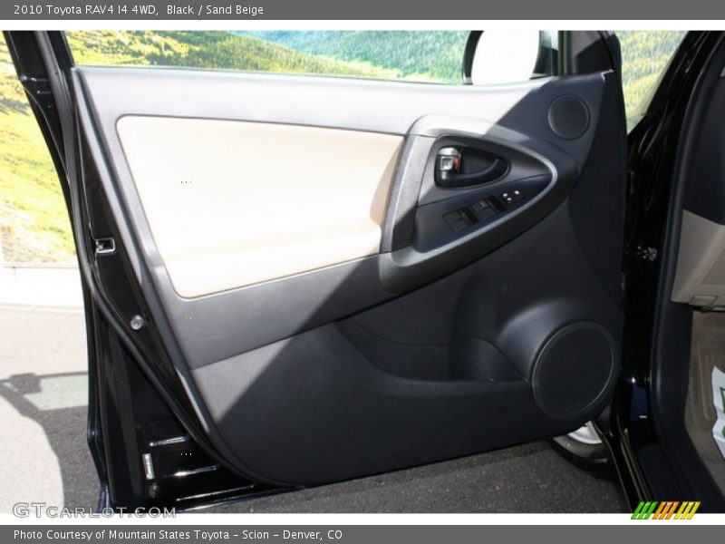 Black / Sand Beige 2010 Toyota RAV4 I4 4WD