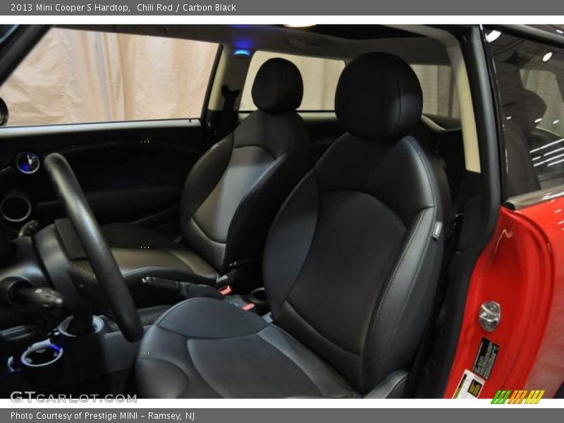 Chili Red / Carbon Black 2013 Mini Cooper S Hardtop