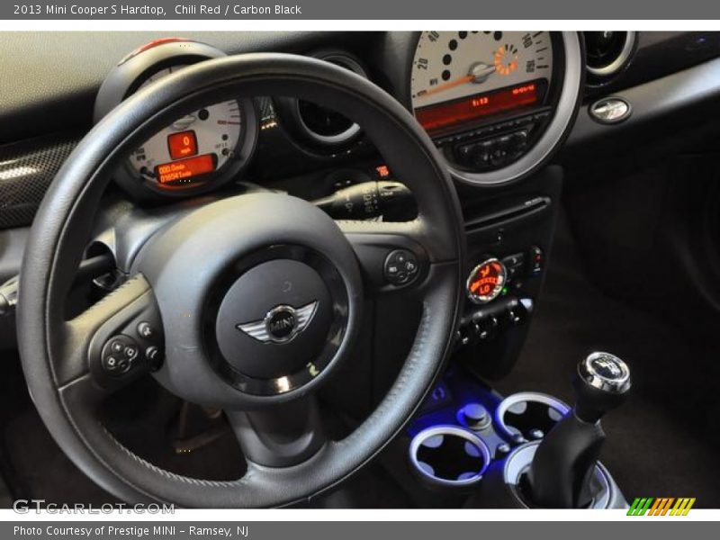 Chili Red / Carbon Black 2013 Mini Cooper S Hardtop
