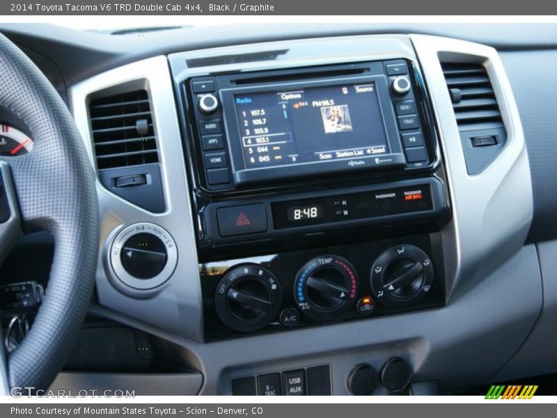 Black / Graphite 2014 Toyota Tacoma V6 TRD Double Cab 4x4
