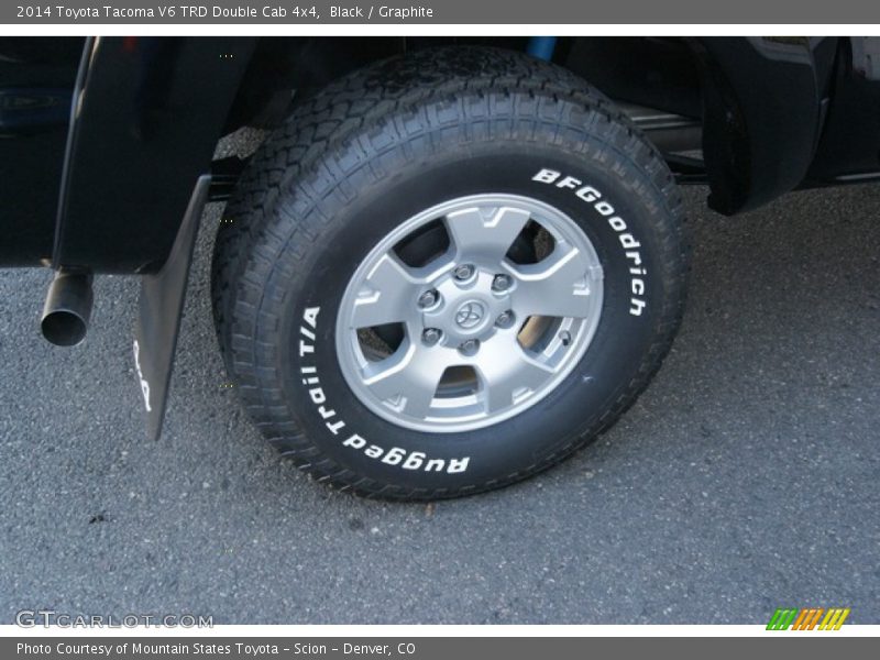 Black / Graphite 2014 Toyota Tacoma V6 TRD Double Cab 4x4