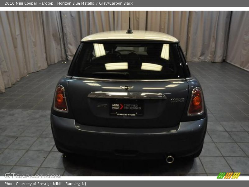 Horizon Blue Metallic / Grey/Carbon Black 2010 Mini Cooper Hardtop