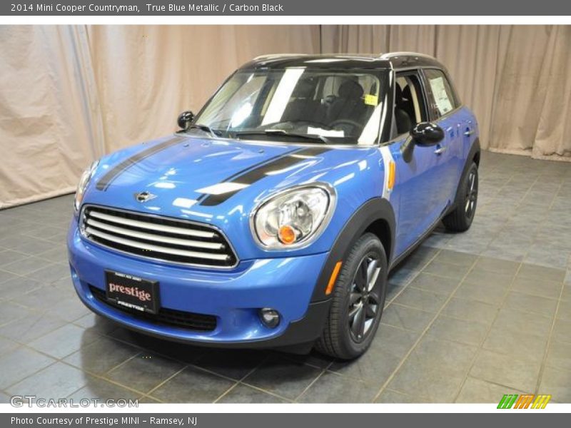True Blue Metallic / Carbon Black 2014 Mini Cooper Countryman