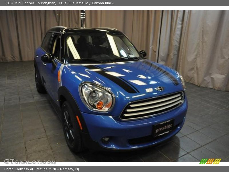 True Blue Metallic / Carbon Black 2014 Mini Cooper Countryman