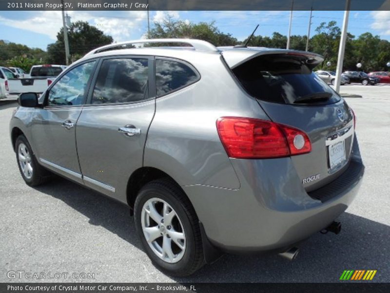 Platinum Graphite / Gray 2011 Nissan Rogue SV