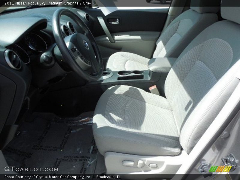 Platinum Graphite / Gray 2011 Nissan Rogue SV