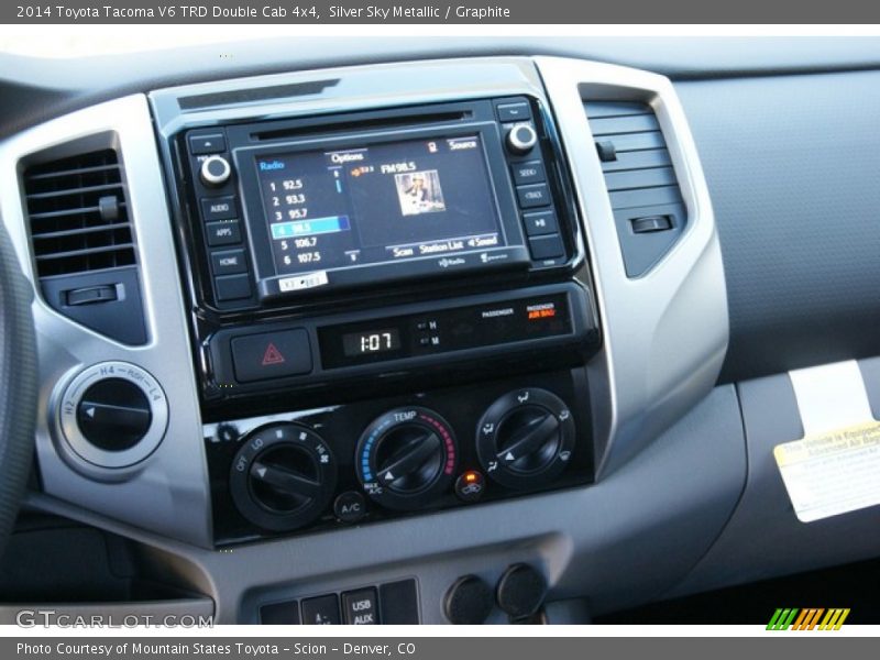 Controls of 2014 Tacoma V6 TRD Double Cab 4x4