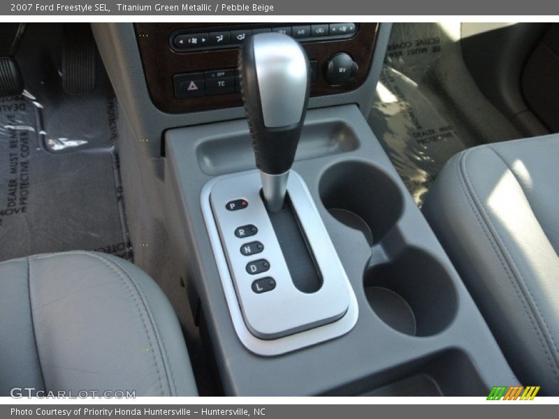 Titanium Green Metallic / Pebble Beige 2007 Ford Freestyle SEL