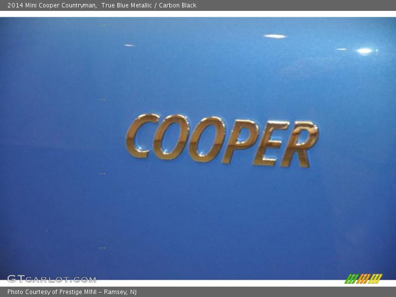 True Blue Metallic / Carbon Black 2014 Mini Cooper Countryman