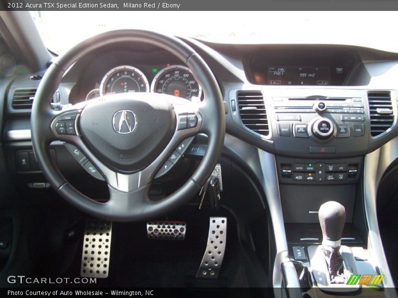 Milano Red / Ebony 2012 Acura TSX Special Edition Sedan