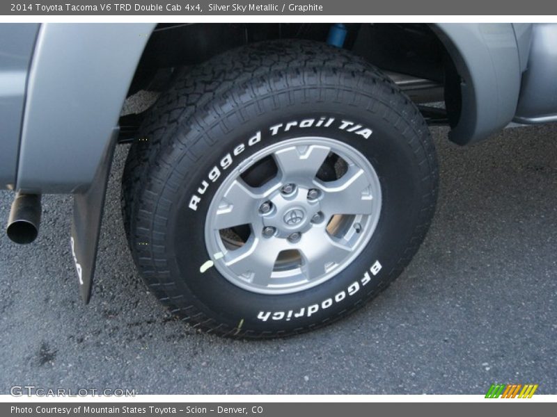  2014 Tacoma V6 TRD Double Cab 4x4 Wheel