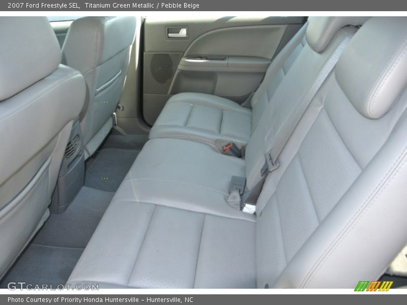 Titanium Green Metallic / Pebble Beige 2007 Ford Freestyle SEL