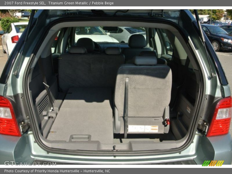 Titanium Green Metallic / Pebble Beige 2007 Ford Freestyle SEL
