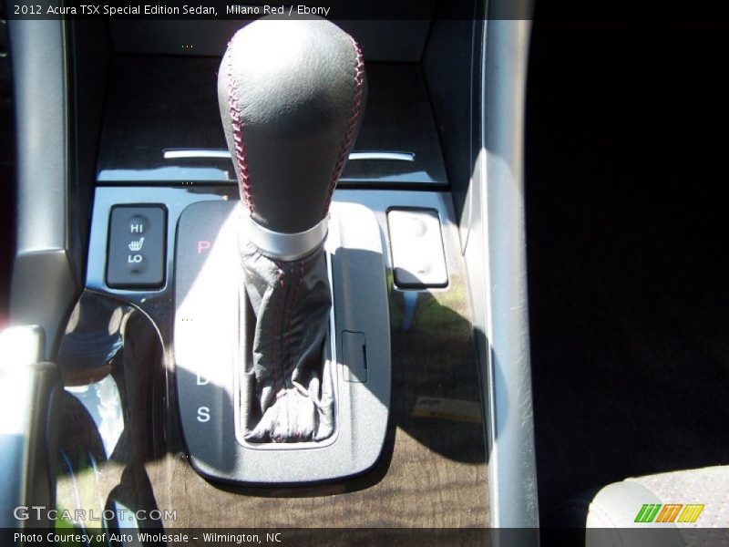Milano Red / Ebony 2012 Acura TSX Special Edition Sedan