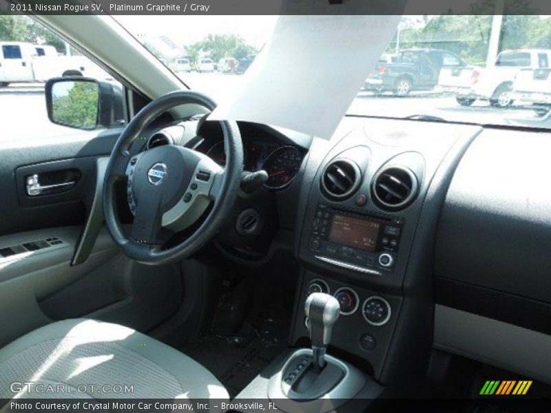 Platinum Graphite / Gray 2011 Nissan Rogue SV