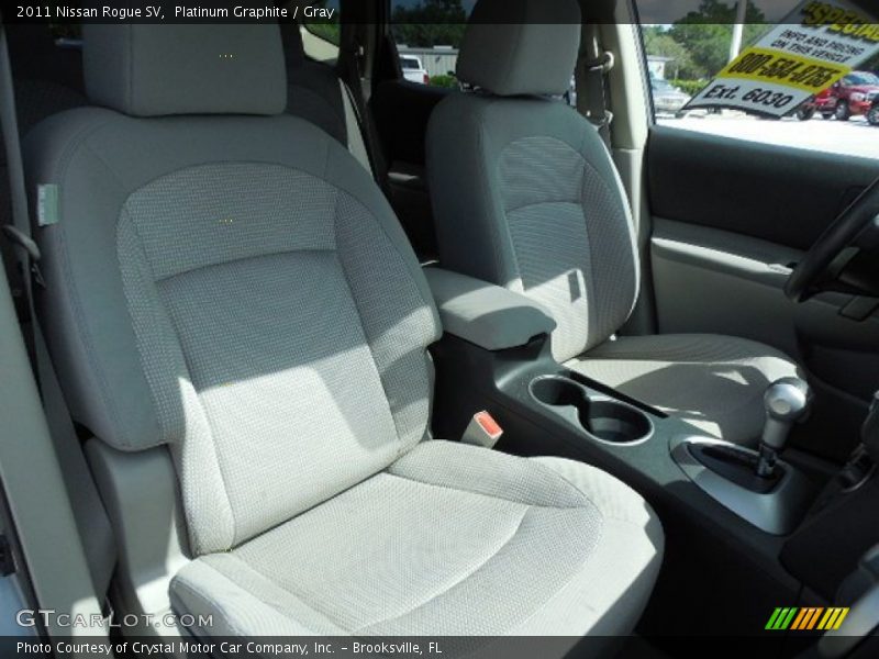 Platinum Graphite / Gray 2011 Nissan Rogue SV
