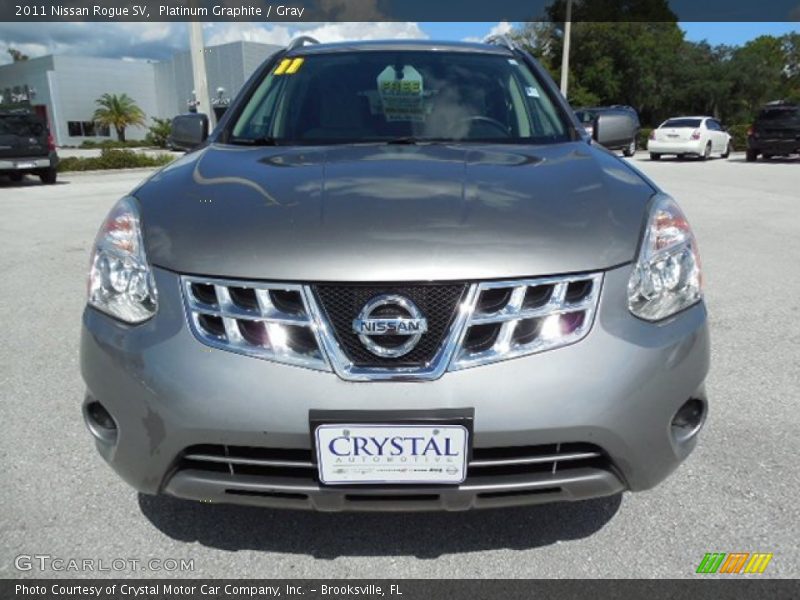 Platinum Graphite / Gray 2011 Nissan Rogue SV