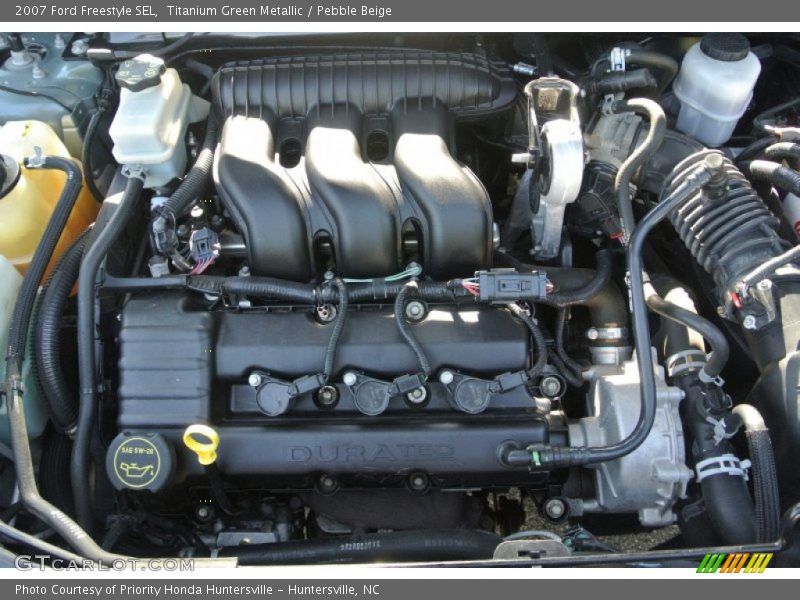 Titanium Green Metallic / Pebble Beige 2007 Ford Freestyle SEL