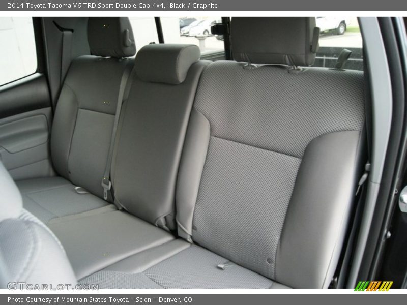 Black / Graphite 2014 Toyota Tacoma V6 TRD Sport Double Cab 4x4